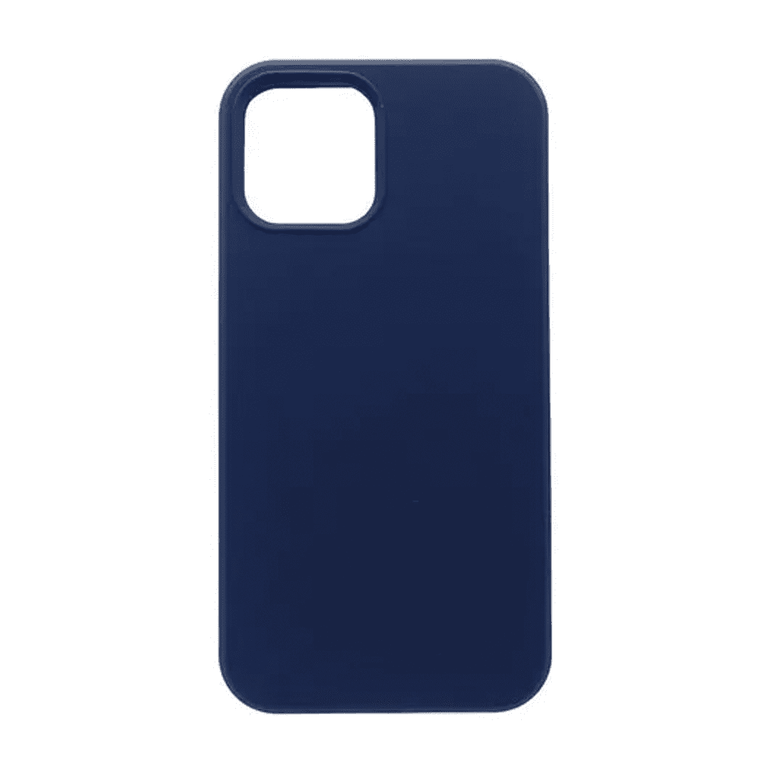 Genérico - Carcasa Silicona Iphone 12 Y 12 Pro Azul