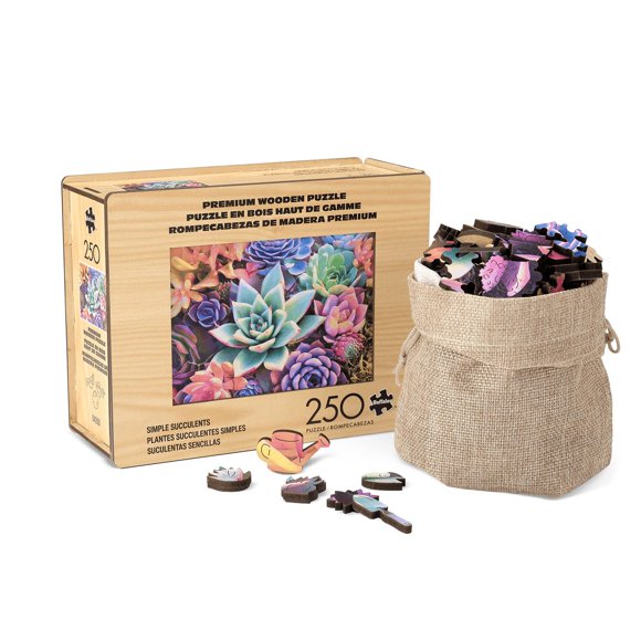 Rompecabezas Buffalo Games Succulent, 250 piezas, más de 14 años