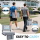 thumbnail image 3 of Asiento de estadio Sekey con soporte lumbar de 8 cm y capacidad de 170 kg, 3 of 7