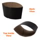 thumbnail image 4 of Fundas aislantes para taza de café FMP Brands, paquete de 1000 unidades, negras, 12‑24 oz (355‑710 ml), 4 of 6