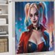 thumbnail image 5 of Juego de Cortina de Ducha 4 Piezas Harley Quinn Desmarcar, 5 of 6