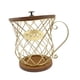 thumbnail image 1 of Soporte Para Cápsulas De Café Dorado Con Tapa, 1 of 3