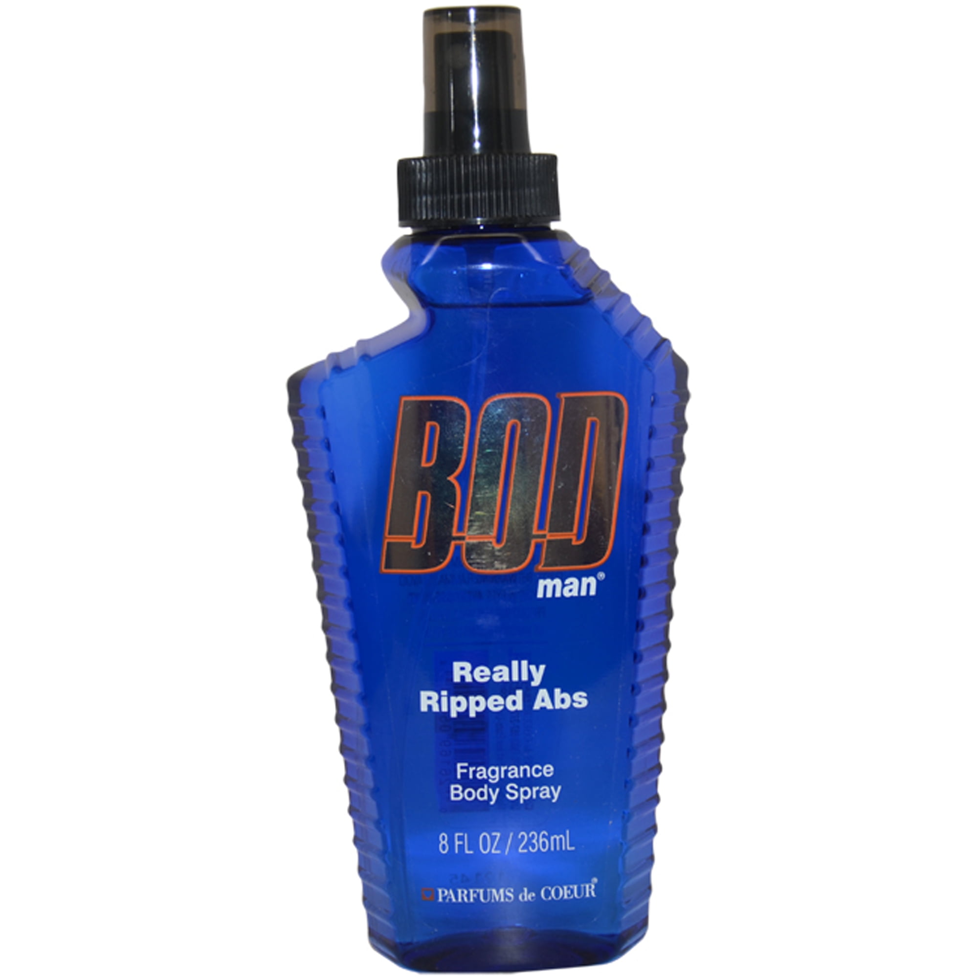 Fragancia En Aerosol Para El Cuerpo Bod Man Really Ripped Abs De Parfums De Coeur Para Hombres - Spray Corporal De 8 Oz