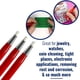 thumbnail image 4 of Pinzas de fibra de vidrio para rascar, 3 piezas, para limpieza de joyas, relojes y monedas, aplicaciones electrónicas, eliminación de óxido y corrosión, 4 of 7