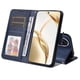 thumbnail image 4 of Funda Billetera para Honor 200 con Porta Tarjetas y Soporte Ajustable Azul, 4 of 5