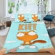 thumbnail image 2 of Kiff Conjunto de sábanas temático, trío de piezas, cómodo y amigable con la piel, diseño único, regalo de decoración para el hogar para familiares, amigos y fans,140cm *210cm, 2 of 6