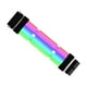 thumbnail image 2 of Extensión Cable RGB Cables con funda Cable de extensión de alimentación RGB Línea de color 24 pines 2x8 pines 3x8 pines Cable PCIe duradero direc Negro 24 pines, 2 of 5
