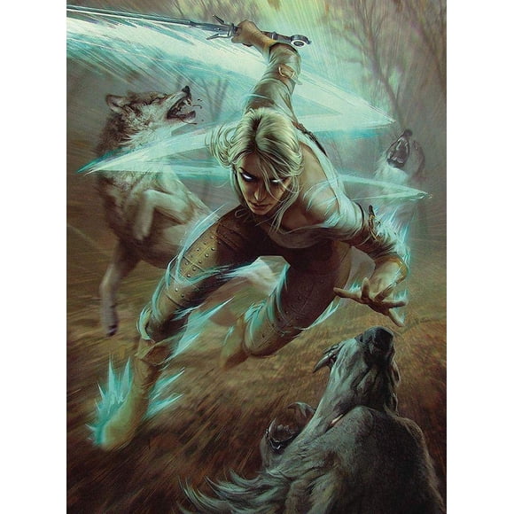 Puzle Dark Horse Deluxe The Witcher 3 Wild Hunt Ciri & The Wolves, 1000 piezas