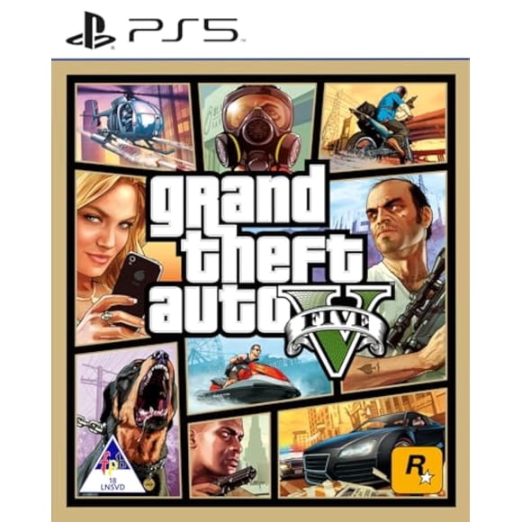 Videojuego Rockstar Grand Theft Auto V (GTA 5) Black G31842