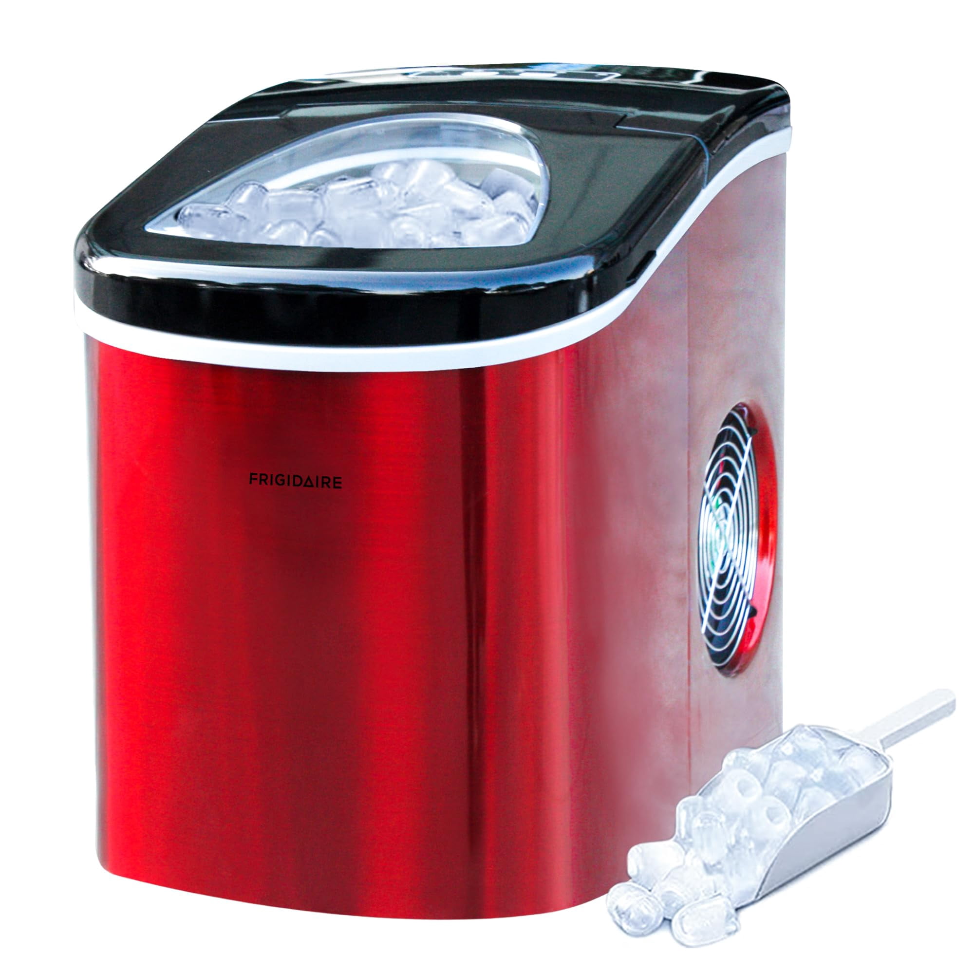 Máquina De Hielo Frigidaire Efic117-ssred-com De Acero Inoxidable 12 Kg