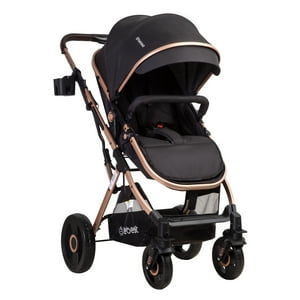 Bebesit - Coche Cuna Paseo Vox Gold Negro