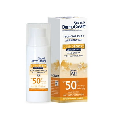 Protector Solar Defense Spf 50+ Plus Antimanchas 50 Ml Simond’S