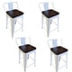 thumbnail image 2 of Pack 4 Pisos Blanco Tauretes 66 Cm Altura Departamento Con Madera, 2 of 3