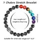 thumbnail image 3 of Pulsera HESHPAWS Buddha 7 Chakra Anti Anxiety Negra, 3 of 3