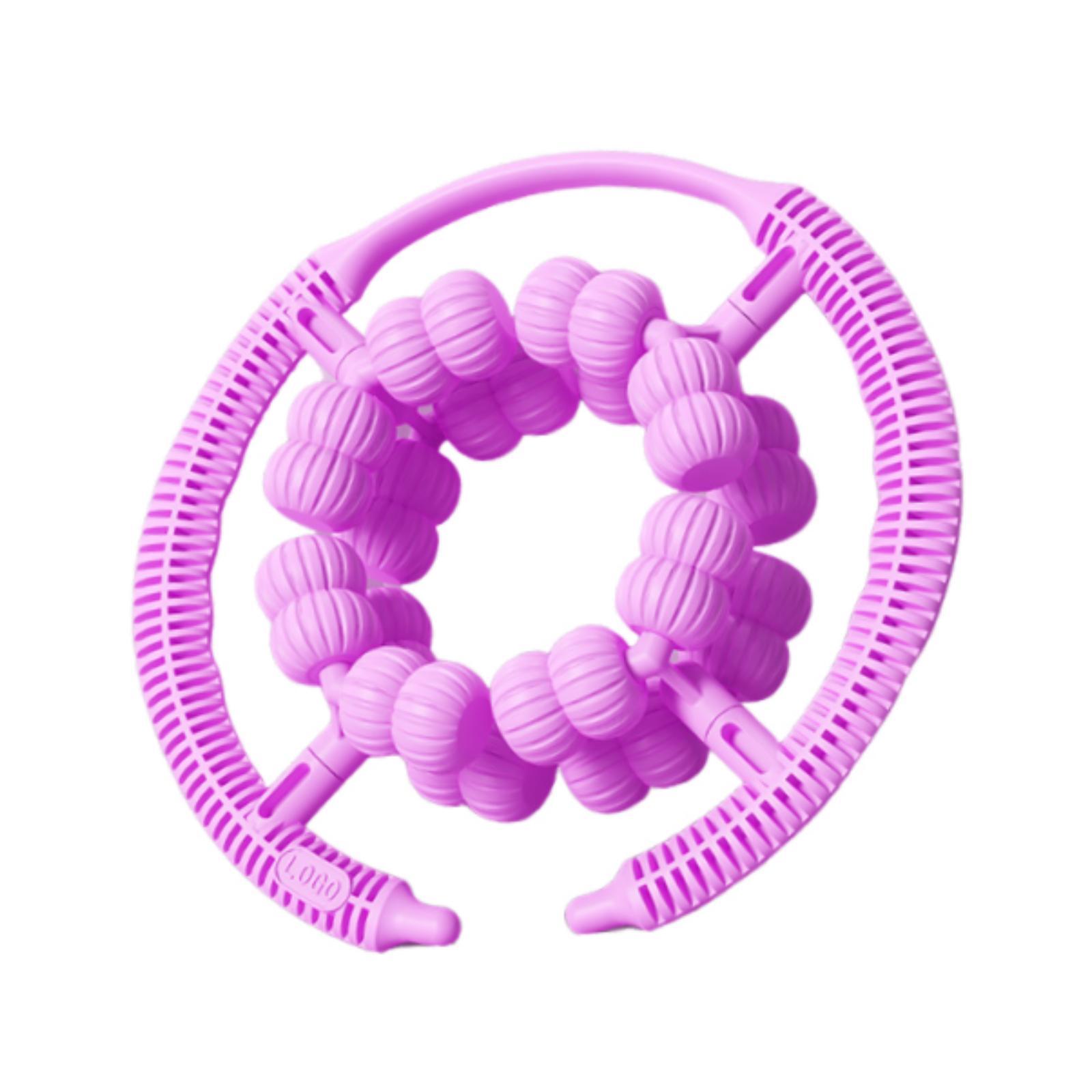 Ioensy - Rodillo De Masaje Multifuncional De 360 Grados Para Piernas, Brazos Y Muslos, Color Violeta