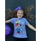 thumbnail image 2 of Camiseta Disney Minnie Mouse para cumpleañeros para niña de 6 a 7 años, color morado, 2 of 8