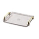 thumbnail image 1 of Bandeja Para Servir Rectangular, Moderno, Almacenamiento De Cosméticos Para Escritorio, Mesa De Centro, Hotel M, Gris, 1 of 5