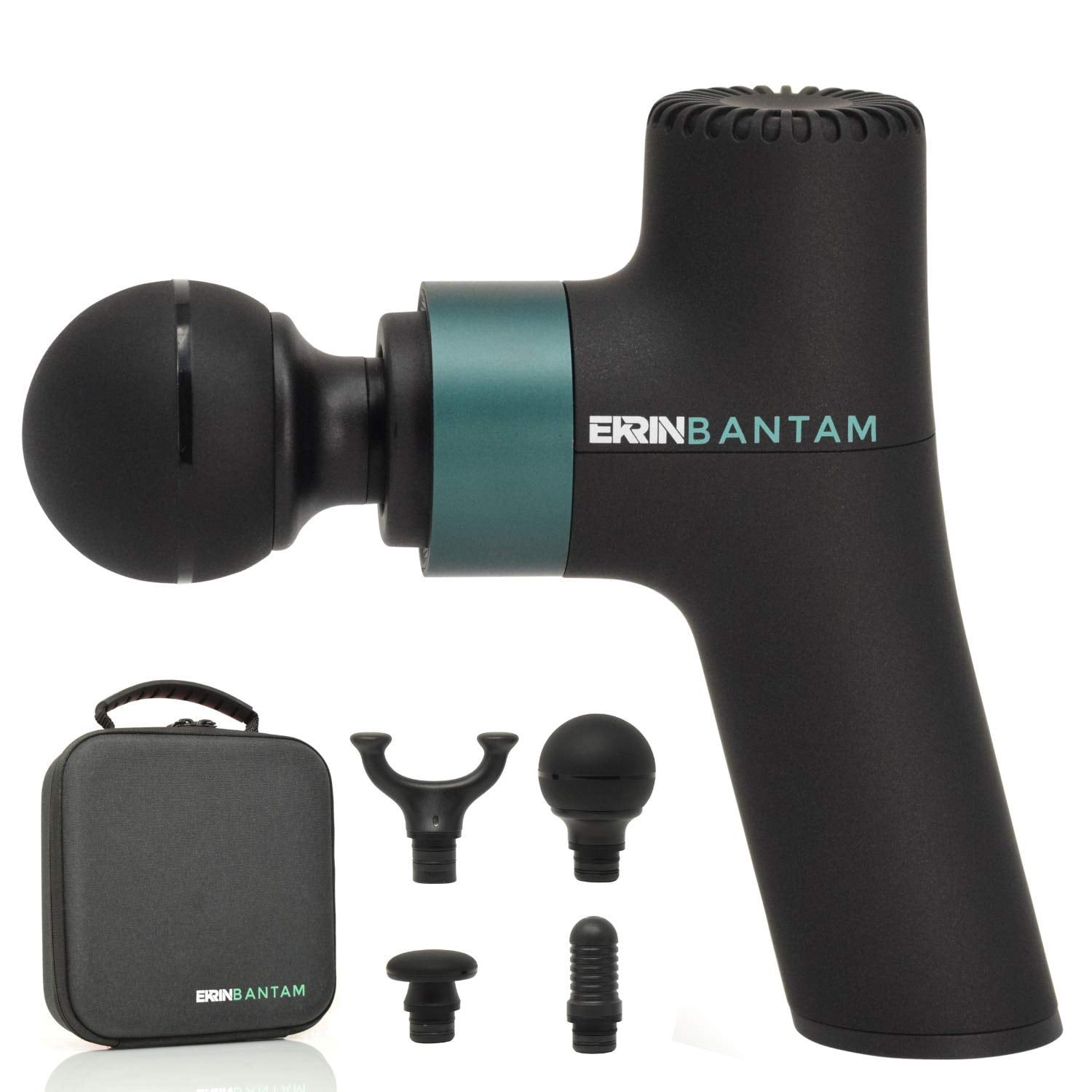 Pistola De Masaje Ekrin Athletics Bantam Mini Con 4 Accesorios