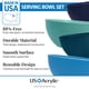 thumbnail image 2 of Cuencos para ensalada y servicio US Acrylic Vista Durable Plastic, 2 of 8