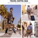 thumbnail image 3 of Bolso Duffle Wildroad 50L Impermeable de Lona y Cuero, 3 of 3