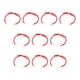 thumbnail image 2 of Pulsera Deslizante de Nailon Ajustable de 10 Hebras Que Hace Una Pulsera de Cordón Trenzado de 8,9 Pulgadas (22,5 Cm) , roja áurea roja, 2 of 4