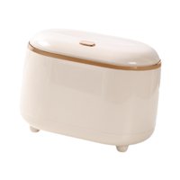 Bothyi - Desktop Trash Can Compacta Una Cesta De Desechos De Gran Apertura Para La Cocina De La Oficina