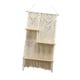 thumbnail image 4 of Estante para Colgar en La Pared de Macramé Colgador Tejido a Mano Organizador de Decoración de Pared Estantes de Pared 3 Niveles para Estante Flotante, 4 of 5