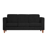 Casa Wow Deco - Sofá Trento 3C Negro