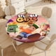 thumbnail image 4 of Stumble Guys-theme Fitted Round Tablecloths Elastic Edged Table Covers Waterproof Table Cloth for Kitchen Holiday Party Tables Decor 150cm, 4 of 6