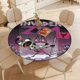 thumbnail image 4 of Invasor Zim-theme Fitted Round Tablecloths Elastic Edged Table Covers Waterproof Table Cloth for Kitchen Holiday Party Tables Decor 150cm, 4 of 6