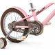 thumbnail image 4 of Bicicleta Infantil Niña Rodada 16 Rosa Ruedas Entrenamiento Tamaño Del Cuadro S, 4 of 8
