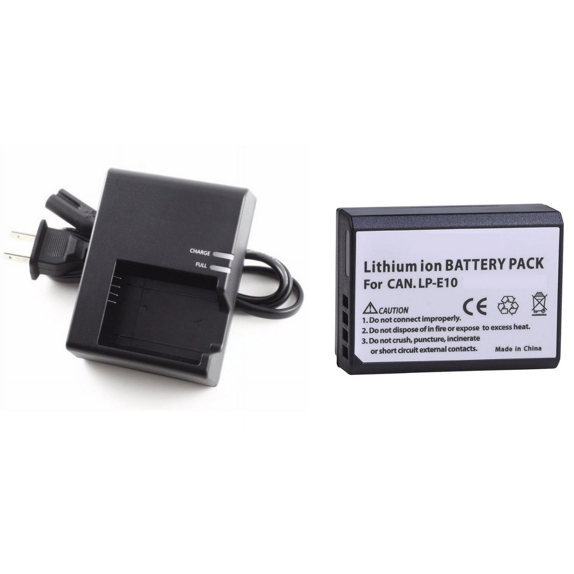 Genérico - Lp-e10 Kit Cargador + Batería Canon Alternativa Canon T3 T5 T6 T7 T100