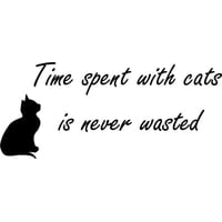 Rienda Libre Graphics - Decomural Time Spent With Cats Pet Ws-41480