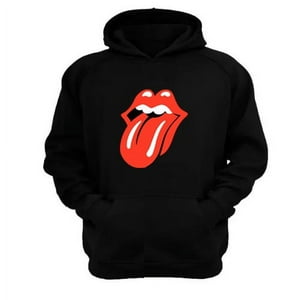 Genérico - Polerón Canguro The Rolling Stones Negro Talla Xs Unisex
