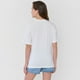 thumbnail image 2 of Polera Mujer Oversize Manga Corta Ecru Corona, 2 of 5