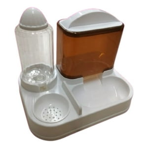 Genérico - Dispensador Comedero Y Bebedero Mascotas Animales Lau