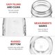 thumbnail image 4 of Juego de 4 botellas Bormioli Rocco 190 ml ClearGold, 4 of 8