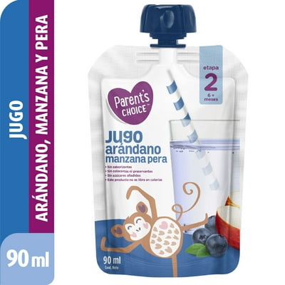 Jugo Arándano, Manzana Y Pera 90 Ml Parent'S Choice