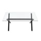 thumbnail image 3 of Mesa Rectangular Xinia 160x90 cm | Metal Negro, 3 of 5
