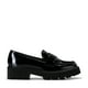 thumbnail image 5 of Mocasín PU acharolado Plataforma Negro Casual Mujer Weide QIU288, 5 of 9