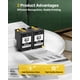 thumbnail image 5 of Cartuchos de tinta SHEENGO 62XL negros (paquete de 2) para HP Envy y OfficeJet, 5 of 7