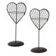 thumbnail image 5 of 2 Unids De Hierro Alambre En Forma De Corazón Soporte Suculento Macero De Pie Plantador De Plantas, 5 of 5