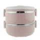 thumbnail image 1 of Fiambrera Térmica De Acero Inoxidable Portátil Tiffin Bento Box 2 Tier Pink, 1 of 5