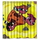 thumbnail image 1 of Cortina de ducha con diseño de Las Chicas Superpoderosas, juego de cortinas de baño con ganchos, tamaño 60 x 72 pulgadas, 1 of 3