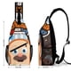 thumbnail image 2 of Barbería de Pan Riñonera Bandolera con Estampado Integral para Hombres y Mujeres, Bolso Cruzado Gráfico de Tendencia, Mochila de Hombro Streetwear para Ciclismo y Deportes, Riñonera Versátil Casual, 2 of 6
