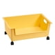 thumbnail image 2 of Caja De Almacenamiento Organizadora Con Ruedas, Contenedor De Almacenamiento Para Estantes, Armario, Sala De Estar, Amarillo, 2 of 5