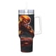 thumbnail image 2 of Flash Man Vaso aislado de acero inoxidable con asa, diseño temático, regalo para familia, amigos y fans; incluye pajita y encaja en el portavasos estándar, 40 oz, 2 of 6