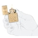 thumbnail image 4 of Encendedor de bolsillo Zippo Lucky Horseshoe, diseño de latón pulido, 4 of 5