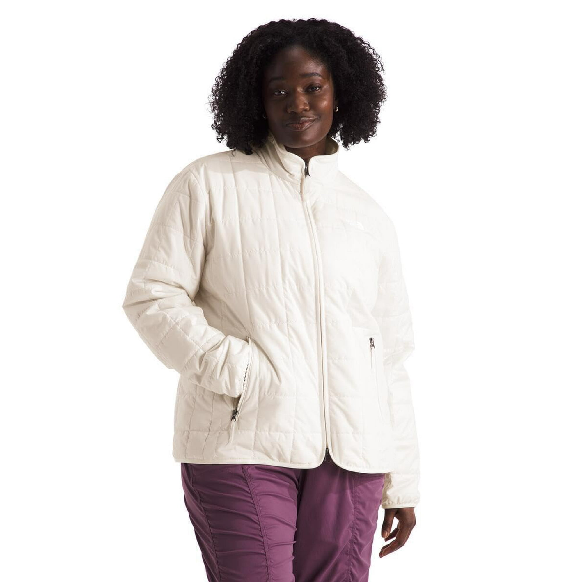 Chaqueta The North Face Para Mujer Junction Insulation, Color Blanco Xl