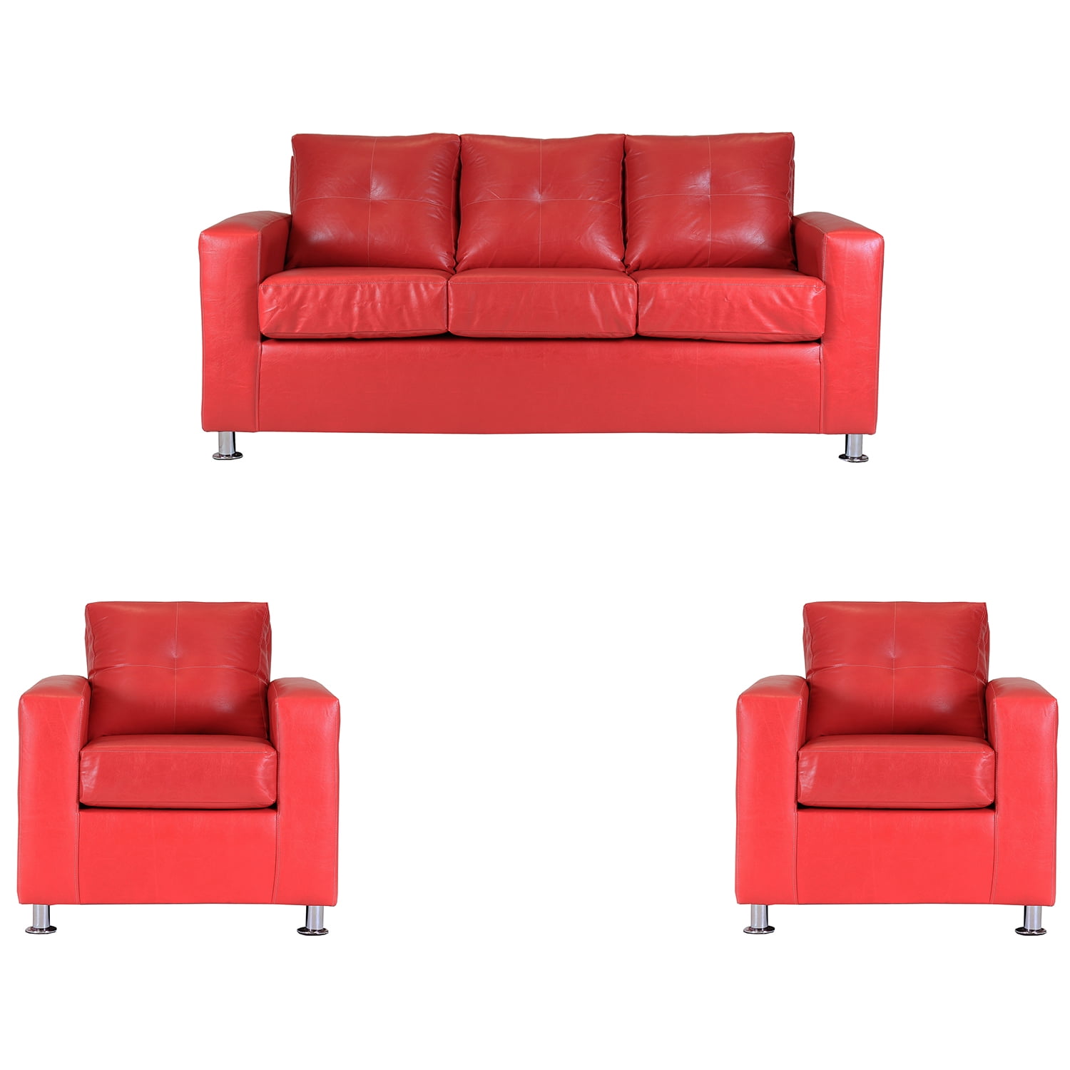 Muebles América - Living George 311 Rojo
